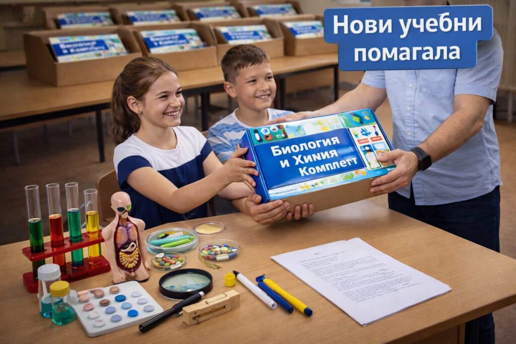 Учебни комплекти по биология и химия